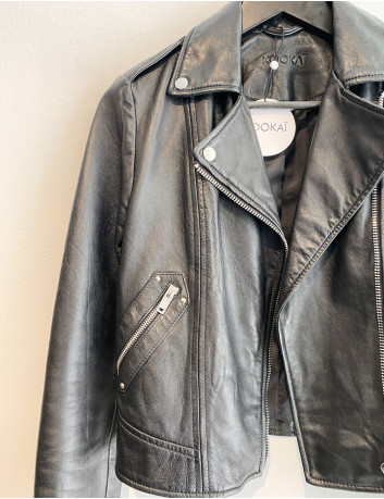 Classic motorcycle leather...